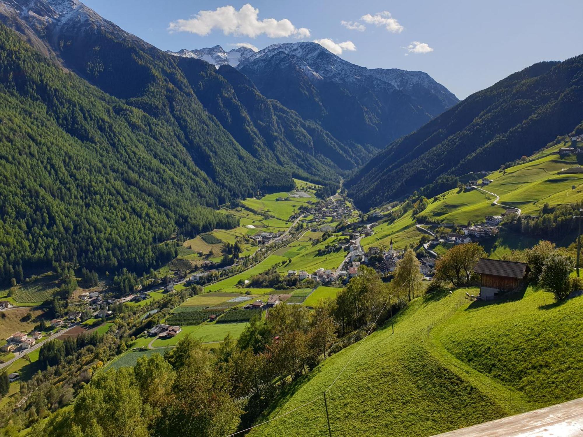 Alpenblick Lodge Tscholl Мартелло Экстерьер фото