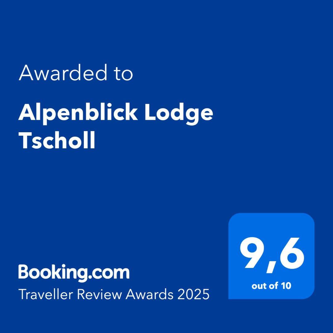 Alpenblick Lodge Tscholl Мартелло Экстерьер фото